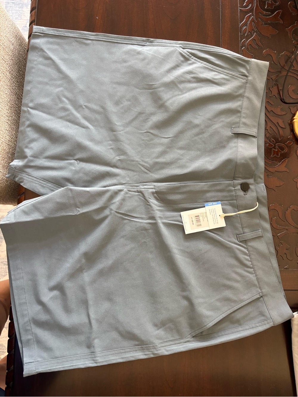 Free Fly Apparel Men's Slate Blue Flat Front Shorts